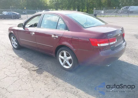 2007 Hyundai Sonata Limited/Se V6 z USA, uszkodzony, nr VIN 5NPEU46F07H197956